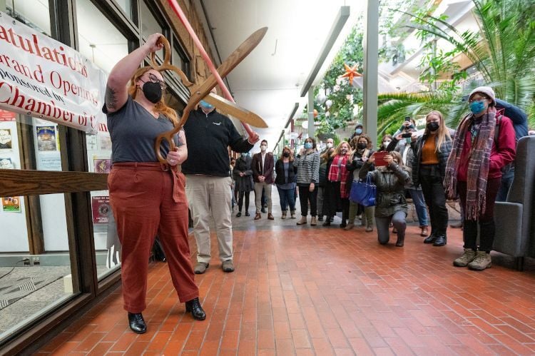 The Grand opening of Bear Necessities