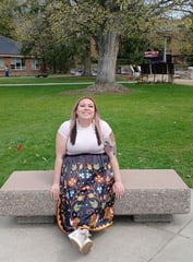 First-generation student BreeAnna Polk