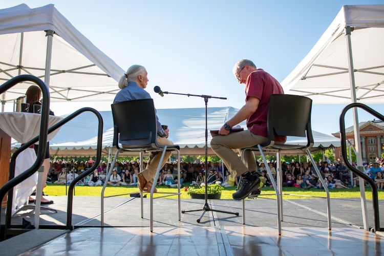 Jane Goodall as special lecture guest
