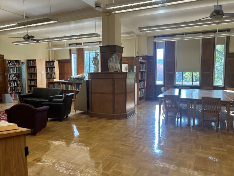third floor of the fine arts building