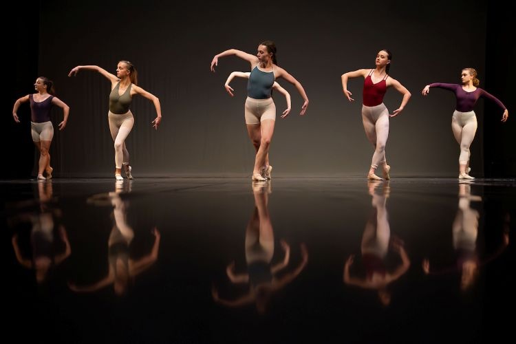 UM dance students perform on stage