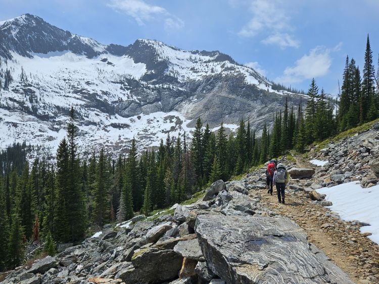 Backpacking the Bitterroot Mountains