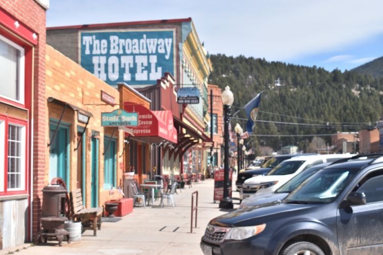 Downtown Phillipsburg, Montana