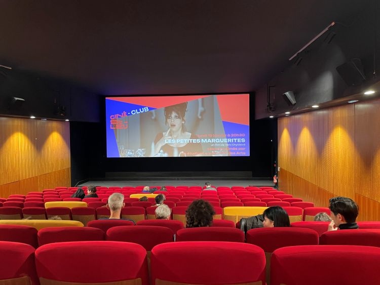 A movie theater in Amiens, France