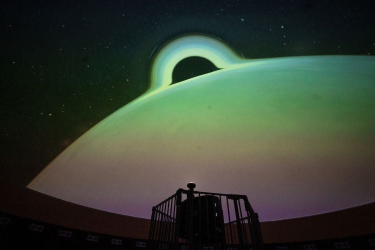 Scenes from UM's planetarium