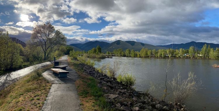 The Milwaukee Trail in Missoula