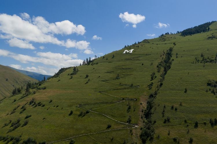 The "M" Trail on Mount Sentinel