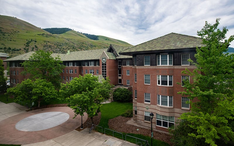 Exterior of Pantzer hall